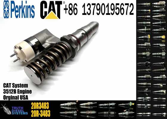375-4106 3754106 Diesel Fuel Injector for Caterpillar CAT 3512C 3516C 20R3483 Common Rail Injection Valves