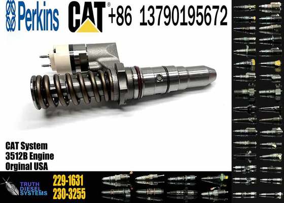 Excavator Parts 3512B Engine Injector 204-2067 229-1631 245-8272 246-1854 250-1311 Fuel Injector for Excavator