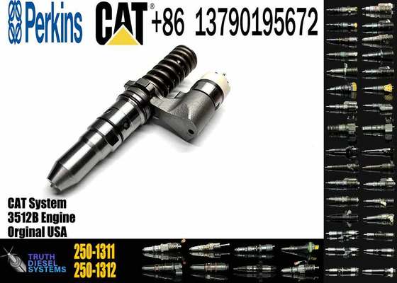 250-1308 2501308 Diesel Fuel Injector for Caterpillar CAT 3512B 3516B 10R-1280 Common Rail Injection Valves