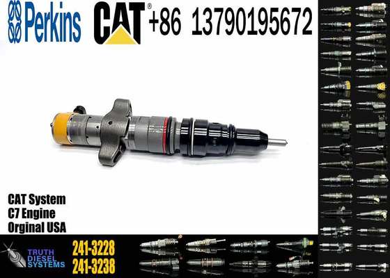 Excavator Fuel Injector 238-8901 328-2586 241-3228 10R-4763 241-3238 10R-7221 Cat C7 Injector 387-9427