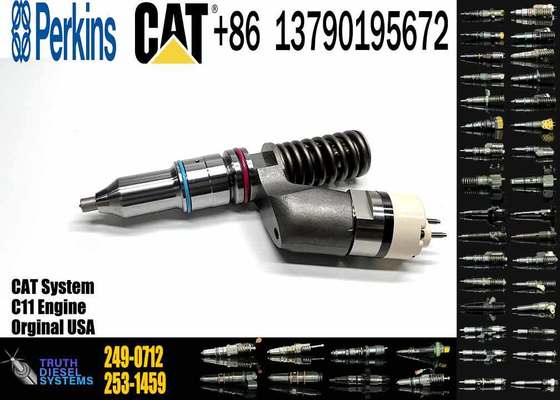 C11 C13 Engine Diesel Fuel Nozzle Injector 10R3147 249-0712 Excavator Parts Fuel diesel Injector