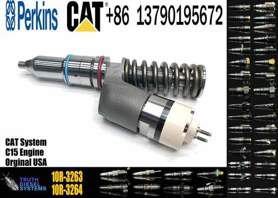 Excavator Injector 2530614 253-0614 10R3263 10R-3263 for C15 Engine Parts Diesel Nozzle Assembly