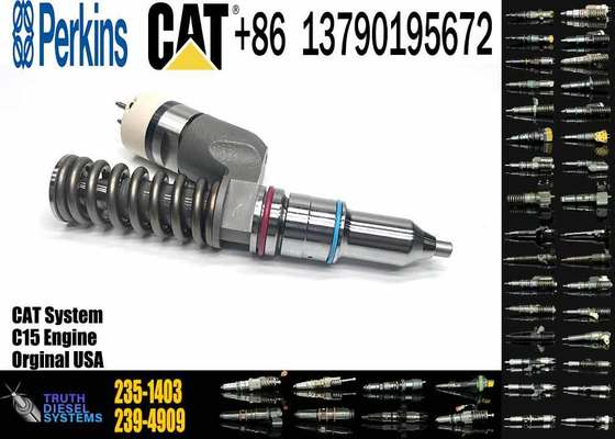 Excavator Injector 2351403 235-1403 2447718 244-7718 for C18 Engine Parts Diesel Nozzle Assembly