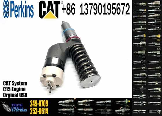 C15 Fuel Injector 244-7716 C15 Diesel Engine Common Rail Fuel Injector 235-1402 2351402 2447716 for Caterpillar C15 Engine