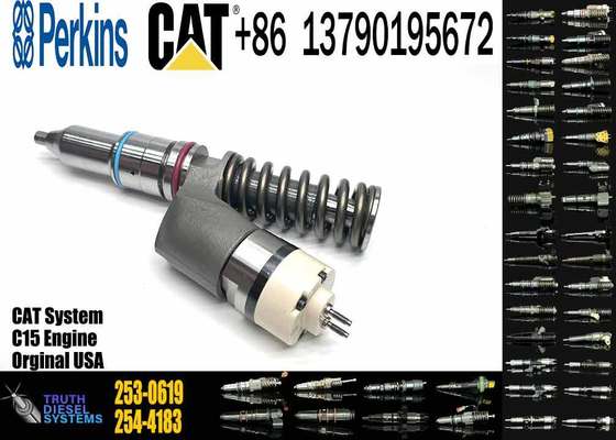 253-0619 10R-7232 Common Rail Fuel Injector for Caterpillar 3406E Engine Diesel Injector Assembly