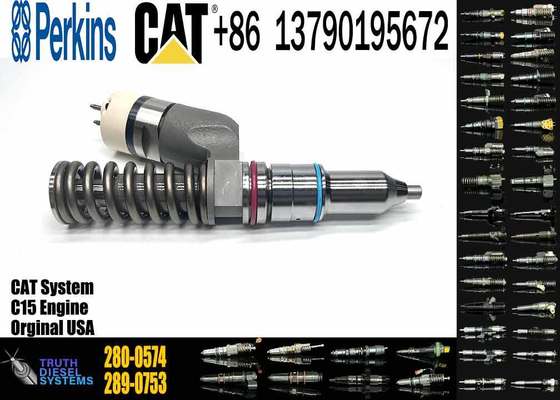 CAT Fuel Injector 280-0574 10R-8989 Common Rail Fuel Injector for Caterpillar Machinery C15 Diesel Engine Parts