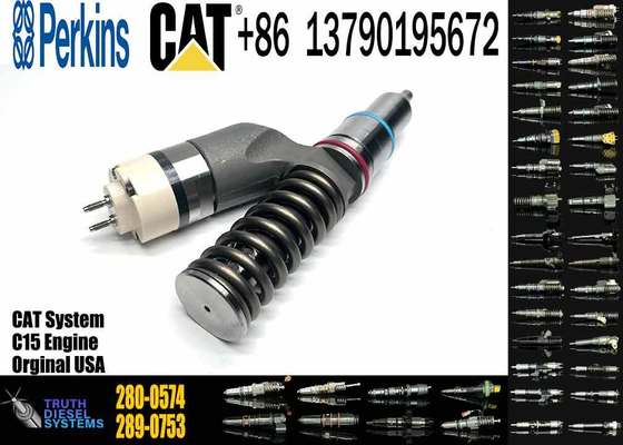 CAT Fuel Injector 280-0574 10R-8989 Common Rail Fuel Injector for Caterpillar Machinery C15 Diesel Engine Parts