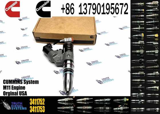 Diesel Fuel Injector 3411752 3411752RX 3411752PX Diesel Fuel Injector for Cummins ISM M11 ISM11 QSM11 Celect Plus Engine
