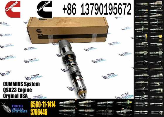 High Quality QSK23 QSK60 Engine Fuel Injector Parts 6D170 6560-11-1414 4902828 4928345 for Construction Machinery
