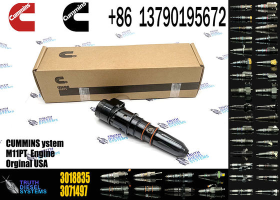 New Diesel Common Rail Injector 3406604 3411821 3071497 3087648 4914328 3018835 3079946 for C-ummins M11 Engine Steel Material