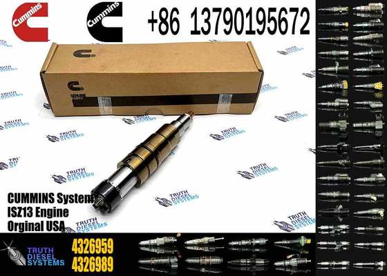 Common Rail Injector 4326959 Automotive Parts Injector 2872544 Diesel Fuel Injector