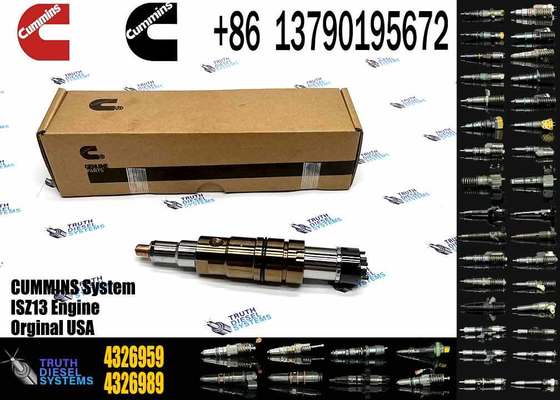 Common Rail Injector 4326959 Automotive Parts Injector 2872544 Diesel Fuel Injector