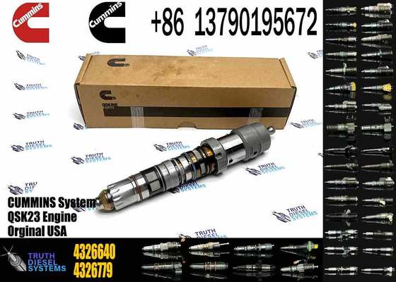 Remanufactured diesel Fuel Injector 4326639 4326640