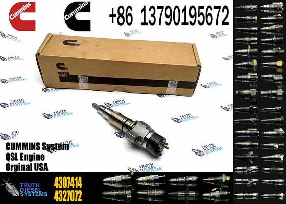 High Quality Diesel Engine Injector 4327072 4307414 Fuel Injector Model 430-7414 for QSL Excavator QSL9.3 ISCE Engine 6L