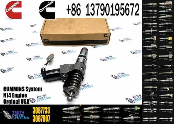 Construction Machinery PartsFuel Injector for N14 Diesel 3411765 3087733 3095086 3411767 for CUMMINS Diesel Engine