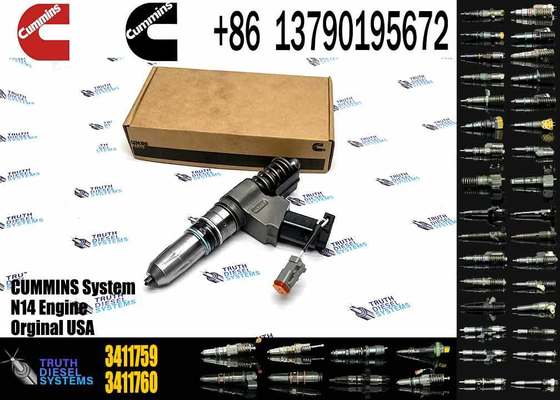 Genuine High Quality Common Rail Injector Diesel Fuel Injector 3411765 3411766 3411759 for Engine Parts