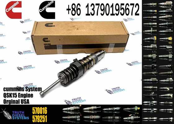 High Quality Diesel Fuel Injector 1521978 4076963 4903028 570016 for CUMMINS SCANIA ISX DT12 02HPI QSX15 Engine