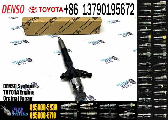 095000-5930 Diesel Engine Injection 23670-09060 Electric Fuel Injector 0950005930 for Denso for Toyota