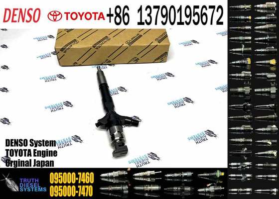 Shengda Diesel Common Rail Injector Assembly 095000-7460 23670-30260 EFI New Universal Fitment Metal