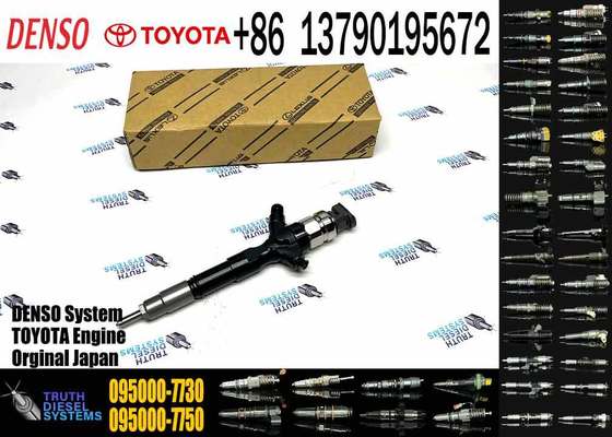 095000-7730 23670-39295 23670-39296 095000-7731 CR Fuel Injector for Toyota 1KD-FTV 3.0L D-4D Land Cruiser Prado J120 2004-2006