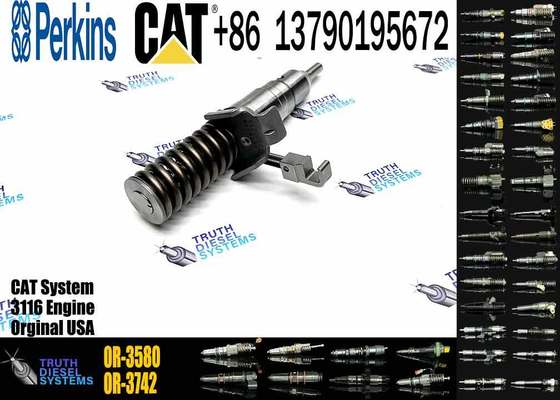 IN STOCK 127-8222 107-1230 4P-1731 0R-8461 0R-3580 diesel Fuel Injector for 3116 3126 3114 Excavator Engine