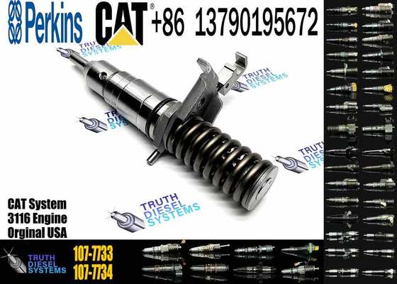 New Fuel Injector 1077733 107-7733 Compatible with Engine 3114 3116 3126 3126B 446B 446D 320B 322B 322BL 322BLN 322C