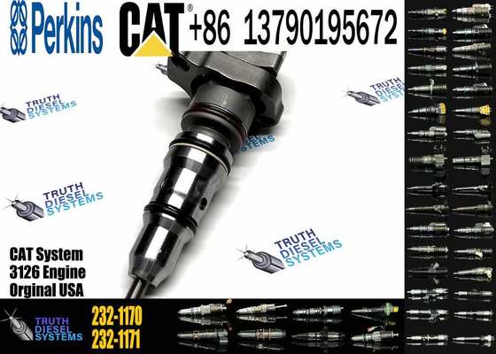 Diesel Engine Injector 232-1171 138-8756 222-5963 222-5972 173-4059 232-1168 232-1170 Caterpillar C3126 Common Rail Injection Valves