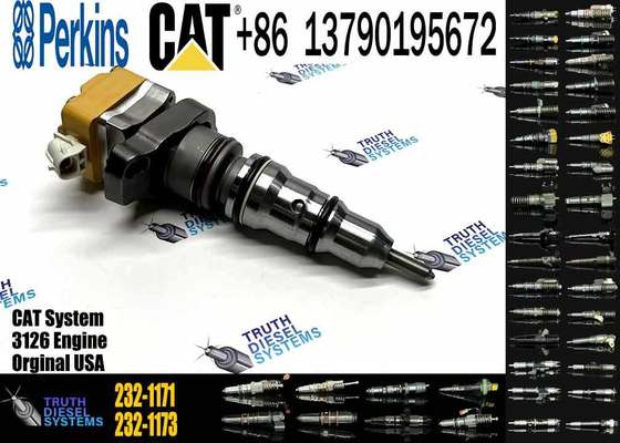 Diesel Engine Fuel Injector 232-1171 2321171 for CAT 3126 Series Excavator Engine