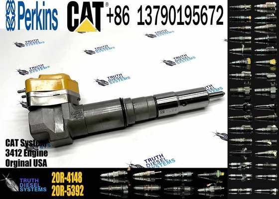 Fuel injector 20R-4148 For Caterpillar CAT 3412 Engine 637E 631E 637G 631G Wheel Tractor AE40 AD45 AE40 II AD40