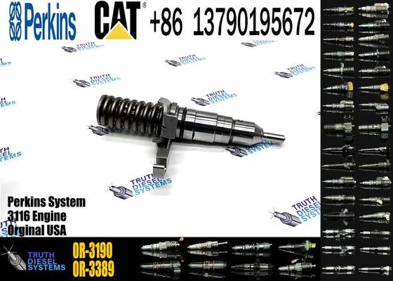 Excavator Accessories Fuel Injector 7E-8729 0R-3190 for CAT 3114 Engine CAT E200B for Construction Machinery