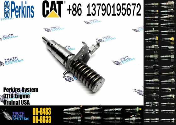 Remanufacture Excavator Bulldozer Diesel Engine Fuel Injector diesel Nozzle 0R-8483 127-8222 127-8225