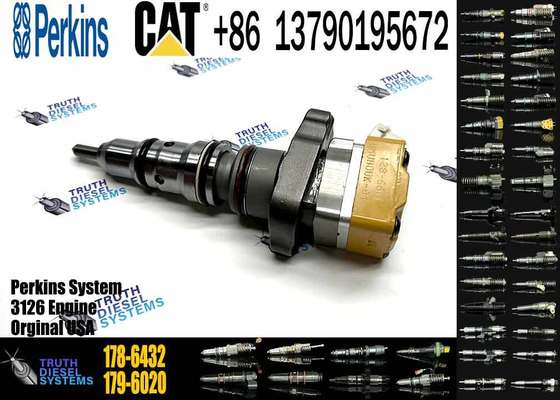 Diesel Fuel Injector for 3216 Excavator 3126E 3126B Common Rail Injector 178-6432 10R-9348 188-1320 10R-9237