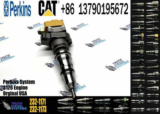 Injector 10R-1267 232-1171 206-1217 0R-9350 222-5972 10R-9239 196-4229 10R-0969 for 3126 Engine Parts Diesel Nozzle Assembly