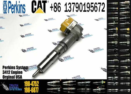 High Quality 198-4752 Common Rail Injector 3412 Fuel Injector for diesel Engine Fuel Injection Pump