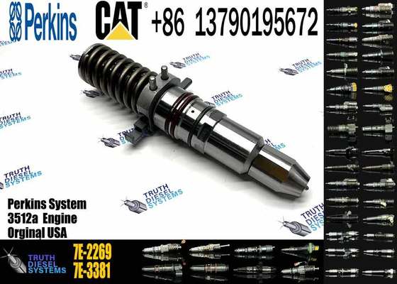Diesel Engine Injector7W-2269 7C-4174 7E-3384 7C-9577 7E-8836 7E-3382 9Y-1785 7C-4184For Caterpillar C3512A Common Rail