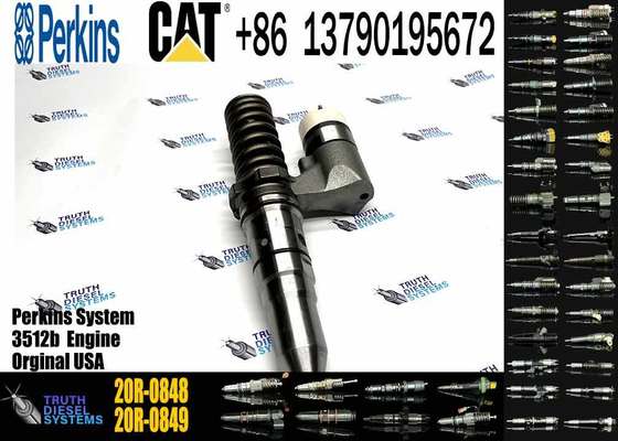 Best-selling and Durable Construction Machinery Diesel Fuel Injector 20R-0848 20R-1270 20R-1263 20R-1282 for CAT Diesel Engine