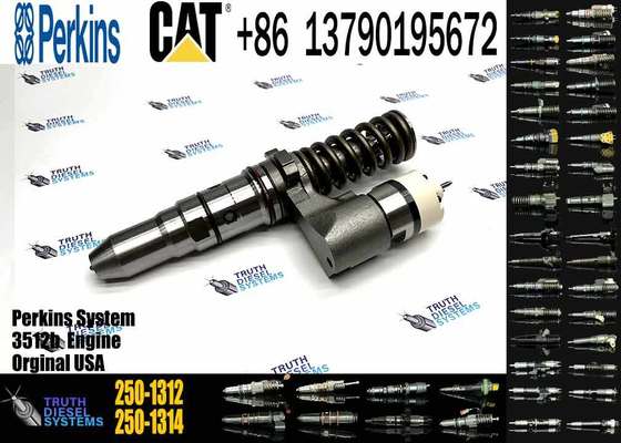 Fuel Injector 250-1312 2501312 Diesel Engine Fuel Injector 10R-1275 10R1275 for CAT 793C 793D 3512B