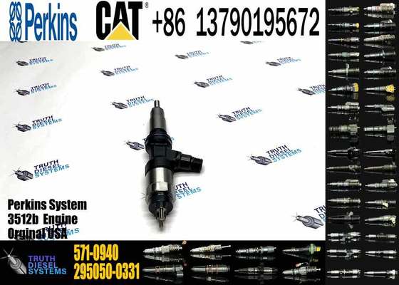 New C4.4 Engine Diesel Common Rail Injector Model 571-0940 295700-1200 418-3229 295050-1810 370-7287 295050-0421