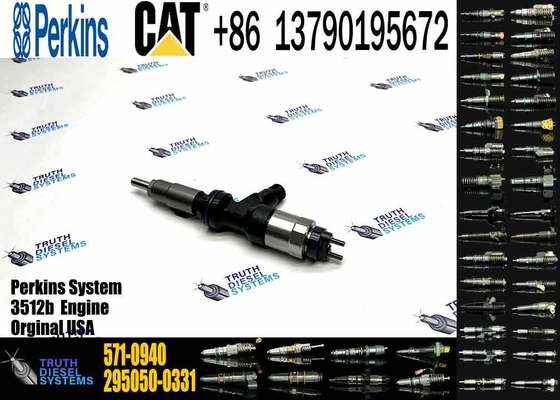 New C4.4 Engine Diesel Common Rail Injector Model 571-0940 295700-1200 418-3229 295050-1810 370-7287 295050-0421