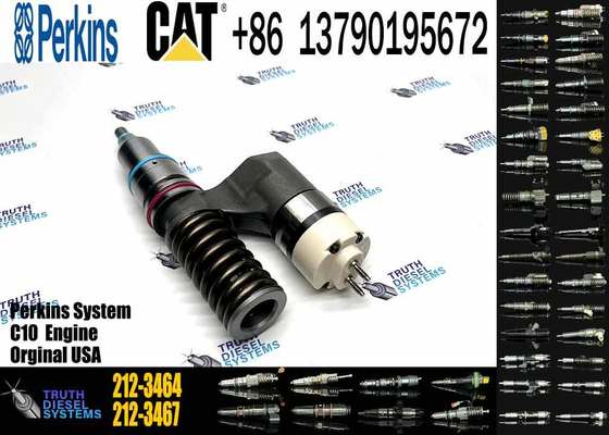 New Condition C12 Engine Diesel Fuel Injector 10R-0961 212-3469 203-3464 317-5279 350-7555 for Excavator Parts