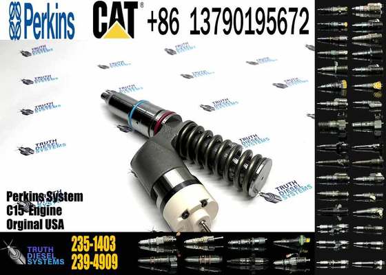 New 211-3023 235-1401 235-1403 235-1400 Common Rail Fuel Injector for C15 C18 C27 C32 3406E Excavator Diesel Type