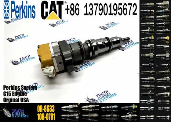 0R-8633 162-0218 Diesel Fuel Injector 1620218 0R8633 for Engine 3508B 3512B 3516B