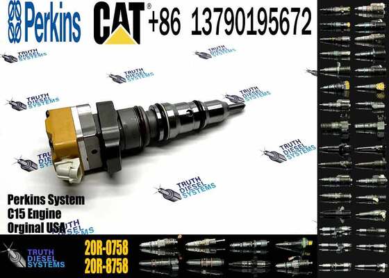 174-7526 20R-0758 Fuel Injector Group Compatible with Engine 3412E | Excavator Repair Tools | High Quality | Durable |