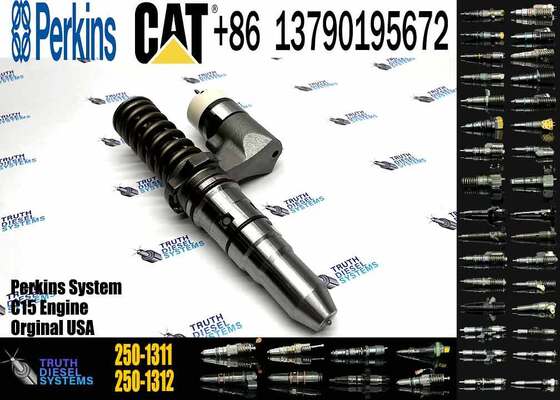 Excavator Parts 3512B Diesel Engine New Fuel Injector 204-2067 229-1631 245-8272 246-1854 250-1311 for Excavator