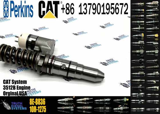 Common Rail Fuel Injector 8E-8836 CAT 3508B 3512B 3512C 3516B 3516C 8E 8836 Injector for Caterpillar Diesel Engine Parts