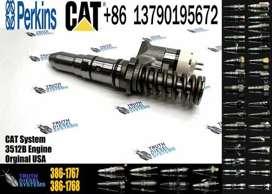 Diesel Common Rail Diesel Fuel Injector 392-0215 386-1767 20R-1276 for Caterpillar CAT 3508B 3512B 3512B Diesel Engine