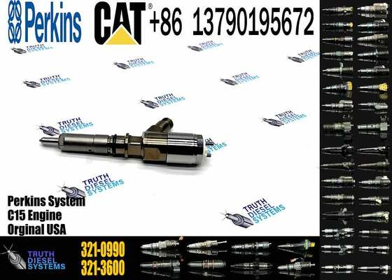 New Diesel Fuel Injector 321-0990 2645A743 10R-7668 2645A705 2645A709 2645A731 for Caterpillar C6.6 Perkins 1106D