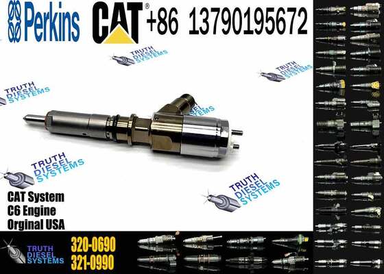 Diesel Fuel Injector 320-0690 2645A749 10R-7673 3200690 for Cater pillar C6.6 Engine Loader Per kins Engine 1106D-E66TA