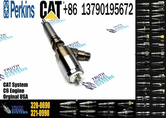 Diesel Fuel Injector 320-0690 2645A749 10R-7673 3200690 for Cater pillar C6.6 Engine Loader Per kins Engine 1106D-E66TA