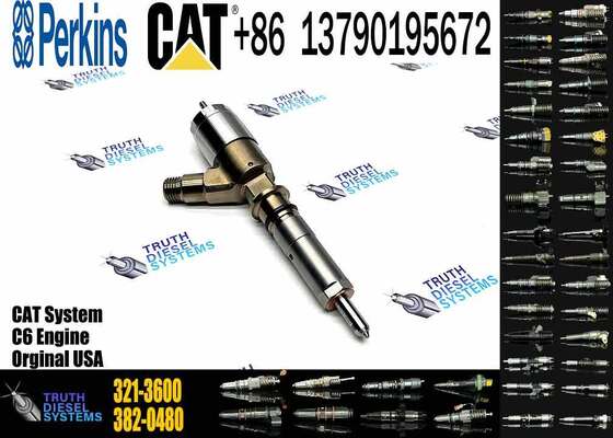 New Diesel Common Rail Injector 2645A745 321-3600 10-R7938 Injector for Excavator 320D Engine C7 C9 C6.6
